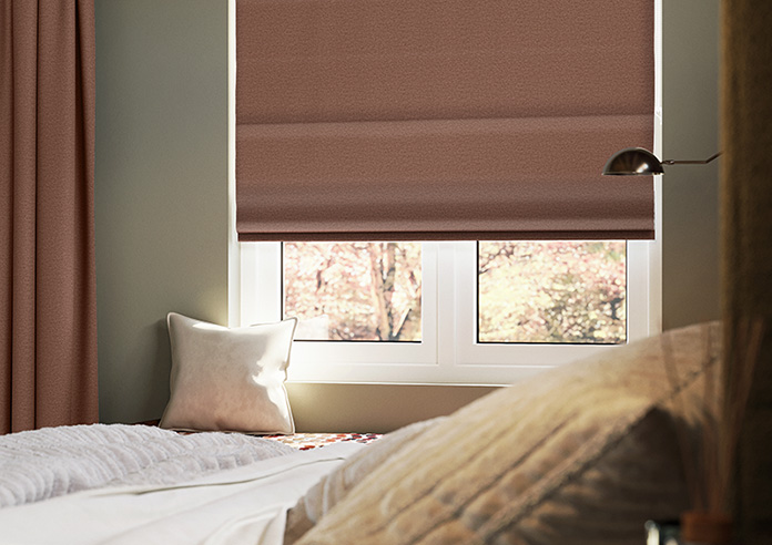 Stamford, Cinnamon - Roman Blind - Image 5